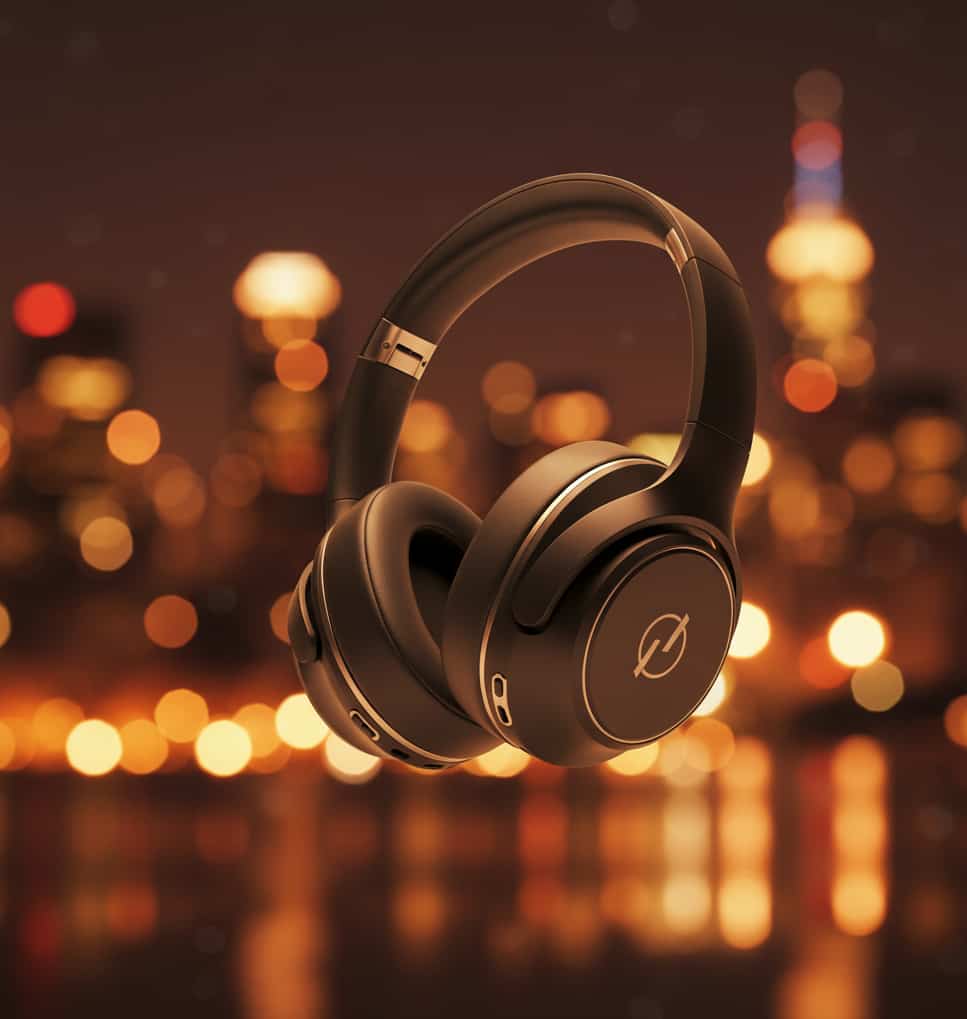 Variation 7: Place on abstract geometric background with brand colors.